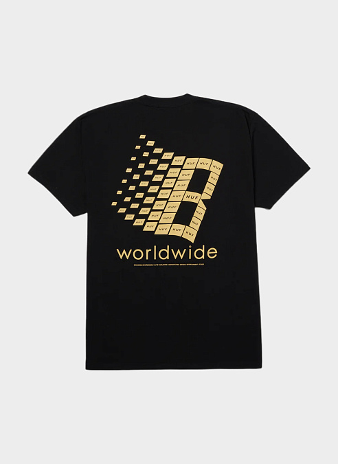 Футболка ‘HUF X BRONZE S/S TEE’ Black