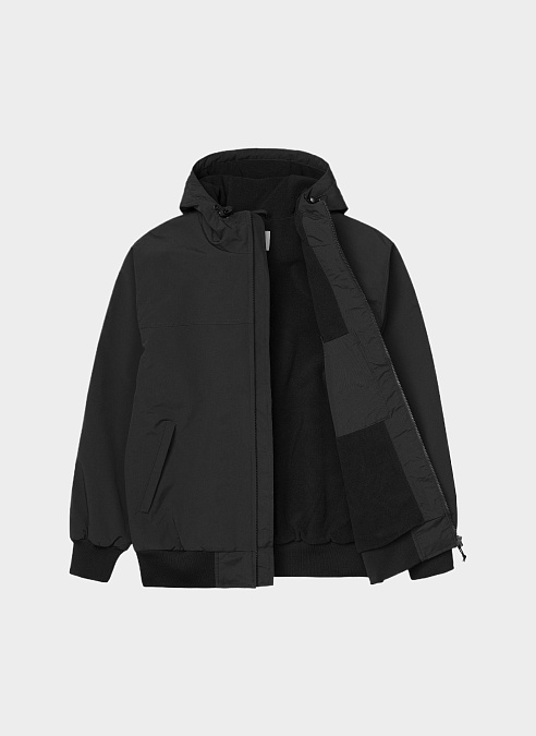 Куртка ‘Hooded Sail Jacket’ Black / White