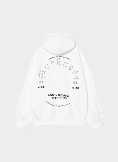 Худи  ‘Hooded Greatest Hits Sweat’ White / Black