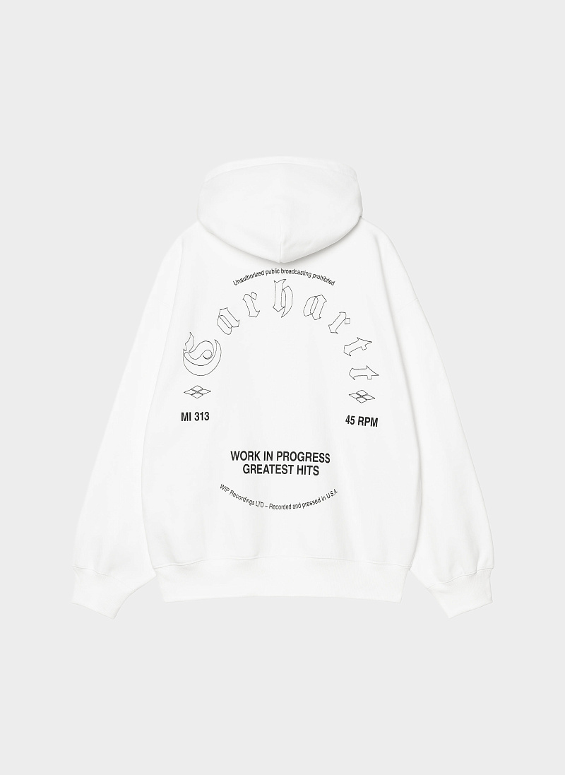 Худи  ‘Hooded Greatest Hits Sweat’ White / Black