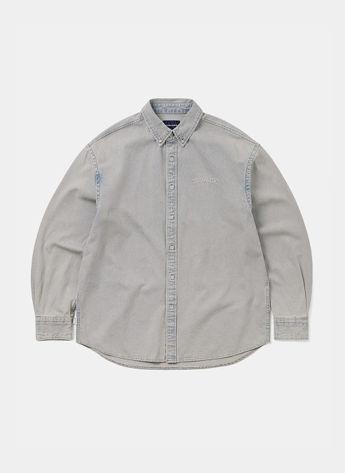 Рубашка TNT Washed Denim Shirt Lavender