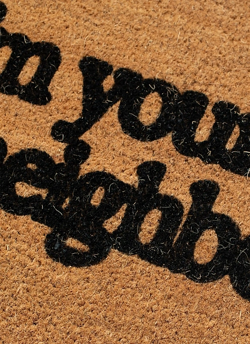 Коврик Hello Neighbor Doormat Natural