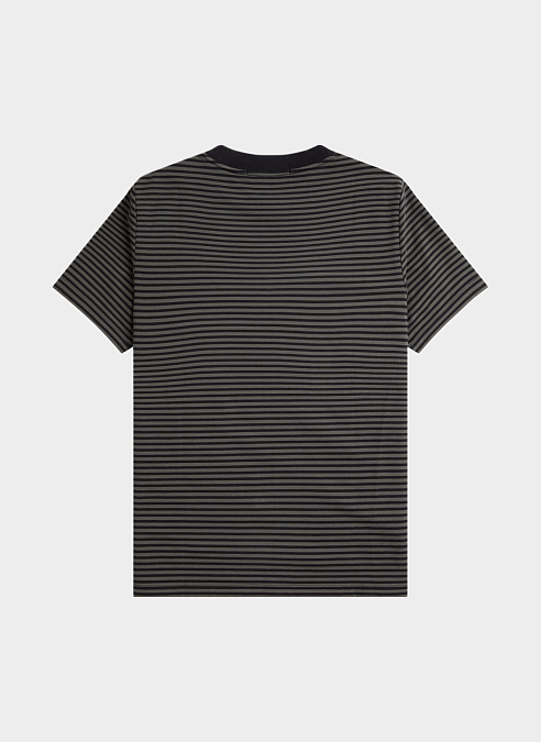 Футболка ‘Fine Stripe Heavyweight Tee’ Black
