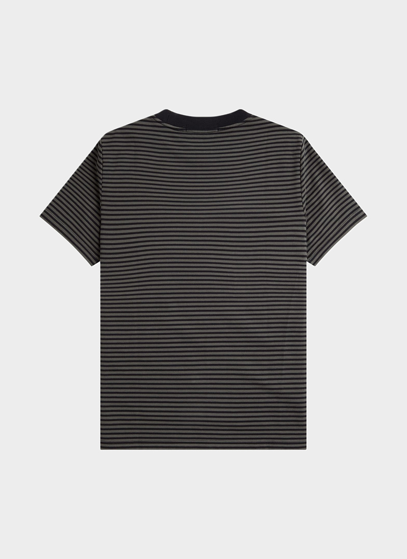 Футболка ‘Fine Stripe Heavyweight Tee’ Black