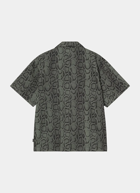 Рубашка S/S Snake Camo Shirt Snake Camo, Leaf (Garment Dyed)