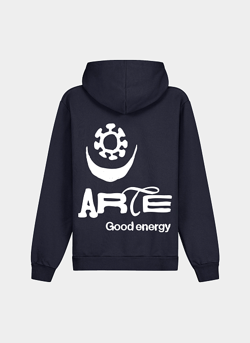 Худи Back Sun & Moon Hoodie Navy
