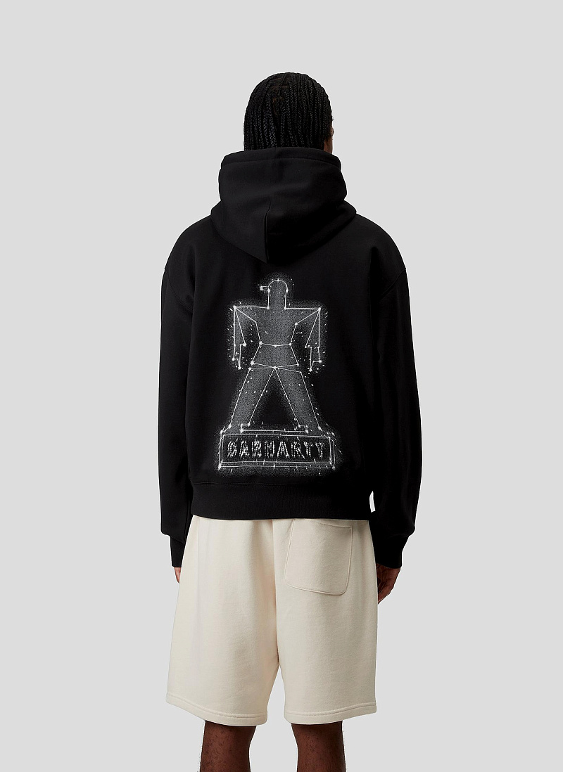 Худи ‘Hooded Stargazer Sweat’ BLACK / WHITE