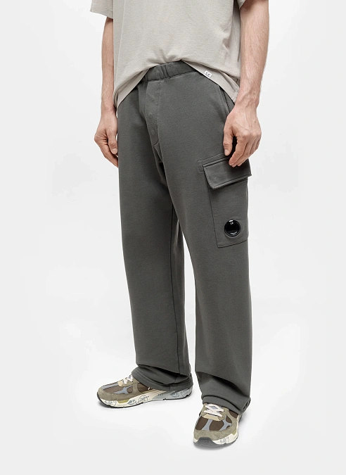 Брюки Diagonal Raised Fleece Cargo Sweatpants Gunmetal
