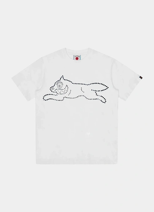 Футболка Crystal Running Dog T-Shirt White