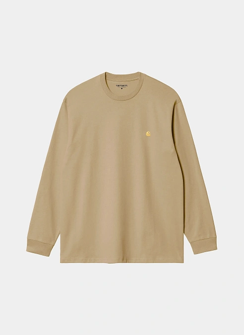 Лонгслив ‘L/S Chase T-Shirt’ Sable / Gold