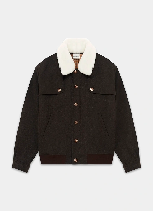 Куртка Le Blouson Laine Brown
