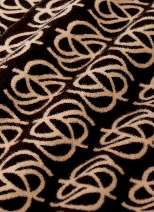 Шарф L'Echarpe Monogramme Dark Brown