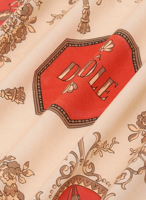 Платок Le Foulard Patineur Orange
