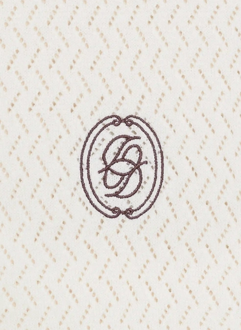 Футболка Maille Ajouree D Miroir Off White