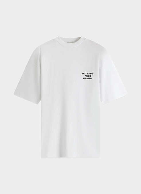 Футболка Le T-Shirt Slogan Optic White