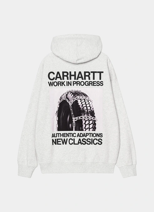 Худи Hooded Sean Hamilton Sweat Ash Heather
