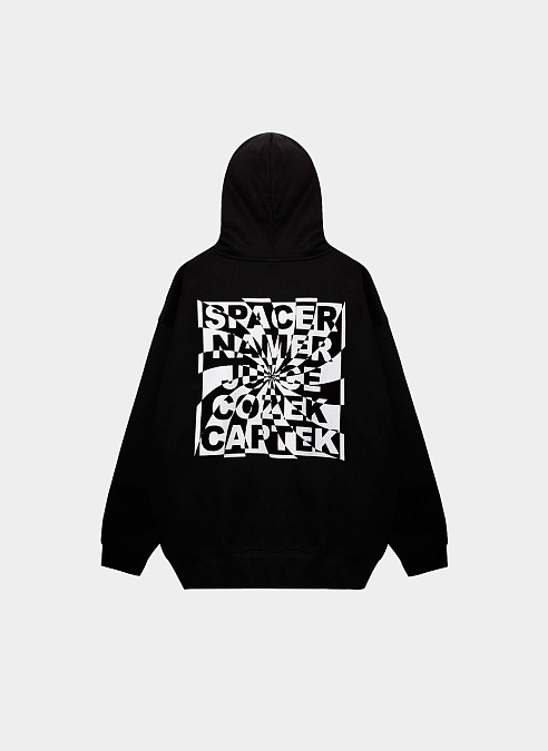 Худи на молнии Black Zip Aikido