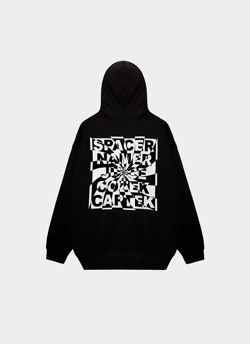 Худи на молнии Black Zip Aikido
