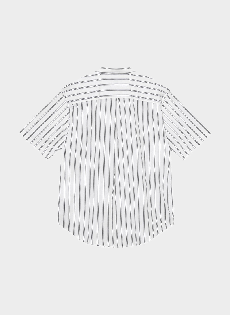 Рубашка BOXY STRIPED SS SHIRT