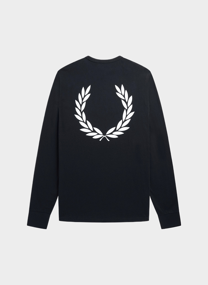 Лонгслив ‘Graphic Branding LS T-Shirt’ Black