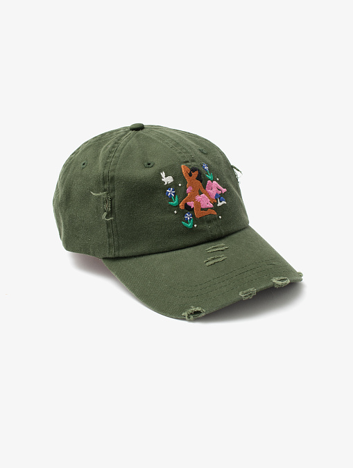 Кепка Bunnies in Bloom Cap Off-Green