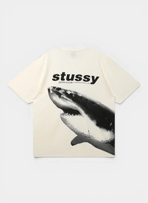 Футболка Shark Pig. Dyed Tee Natural