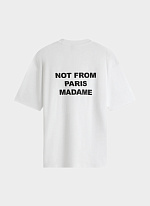 Футболка Le T-Shirt Slogan Optic White