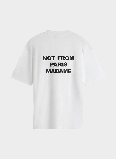 Футболка Le T-Shirt Slogan Optic White