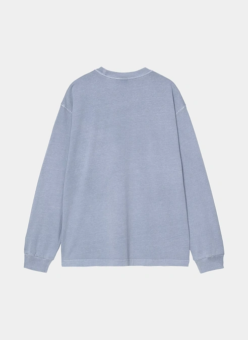 Лонгслив L/S Nelson T-Shirt Gentle Blue (Garment Dyed)