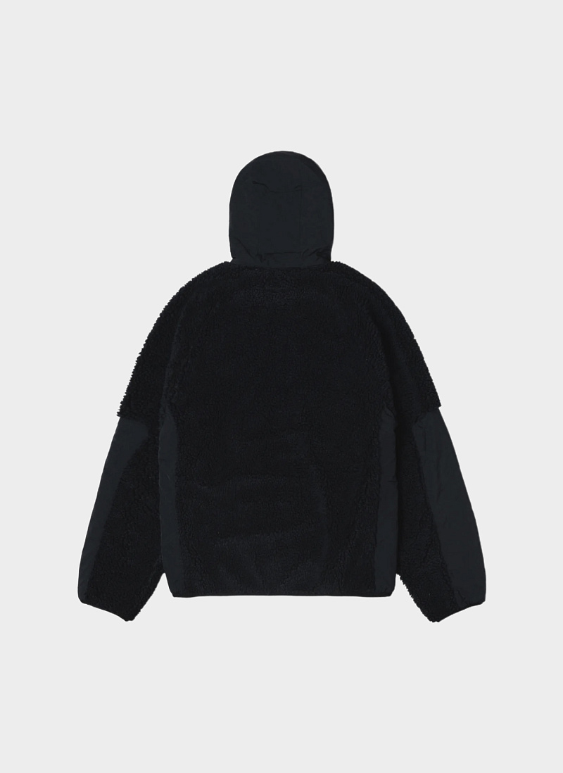 Куртка SHERPA PANELED HOODED JACKET