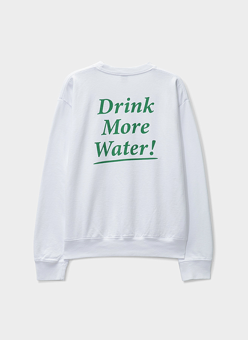 Свитшот Drink More Water Crewneck