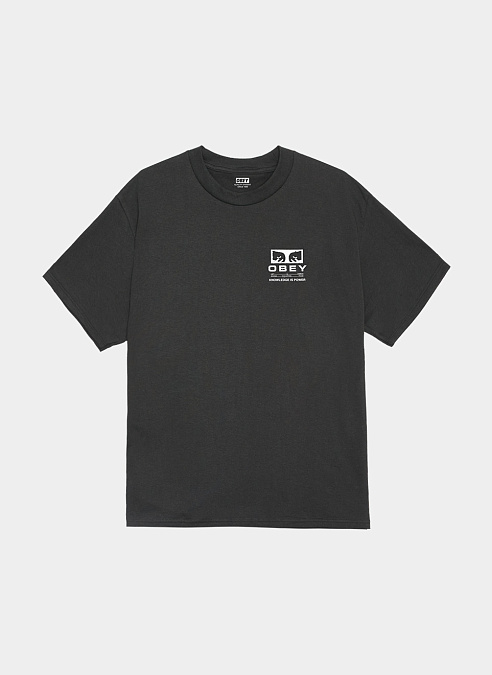 Футболка ‘OBEY PERMISSION’ VINTAGE BLACK
