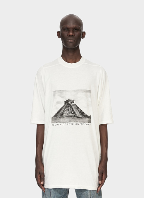 Футболка Temple Pyramid Jumbo SS T-Shirt Milk / Black