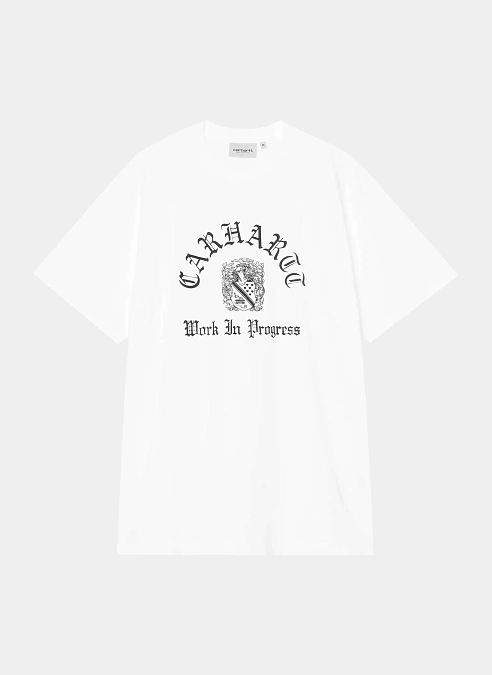 Футболка S/S Coat Of Arms T-Shirt White (Heavy Stone Wash)