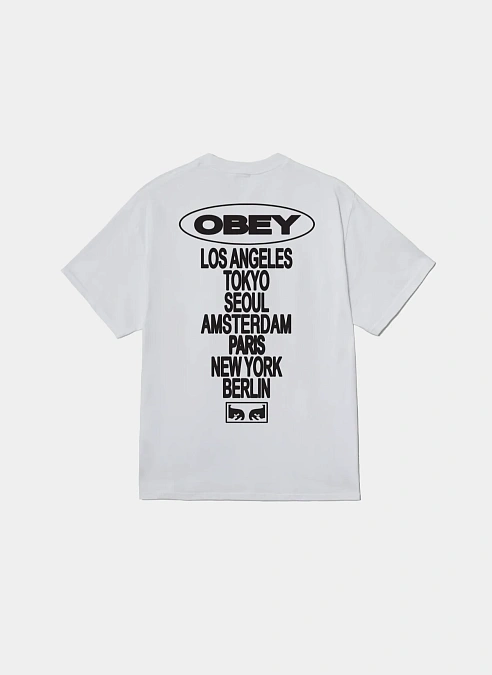 Футболка Obey Global Impact White