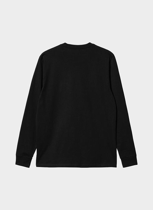 Лонгслив ‘L/S Pocket T-Shirt’ Black