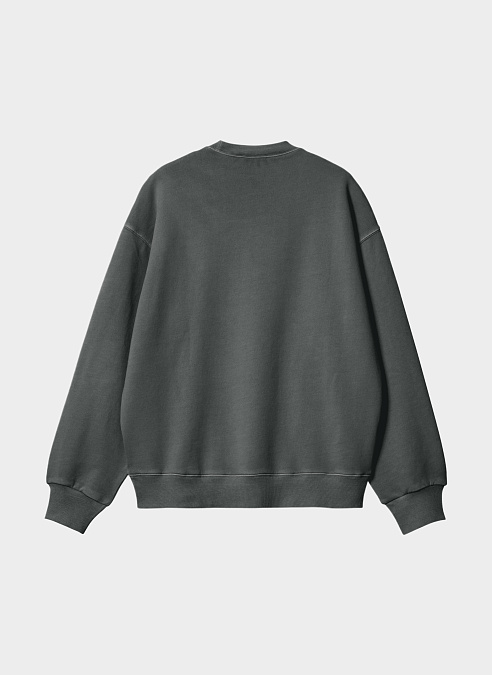Свитшот ‘Nelson Sweatshirt’ Charcoal (Garment Dyed)