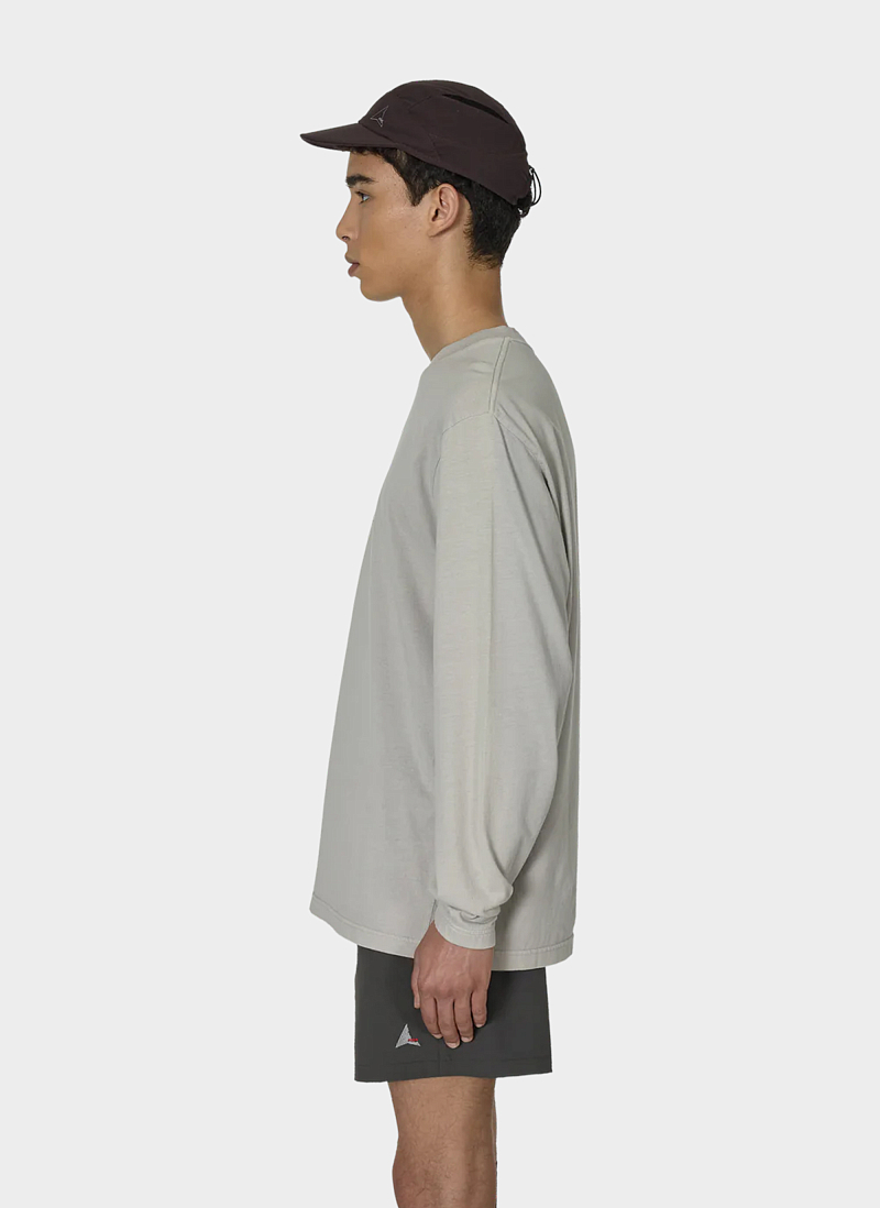 Лонгслив Logo Long Sleeve Light Grey