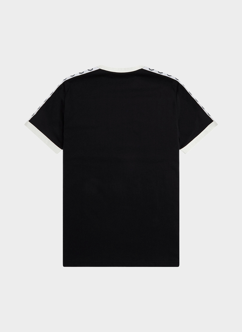 Футболка Fred Perry ‘Taped Ringer T-Shirt’ 102