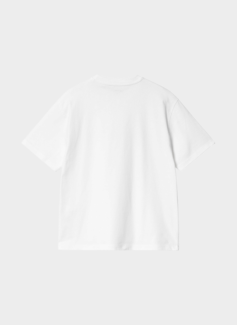 Футболка женская ‘W S/S Rivet Script T-Shirt’ White