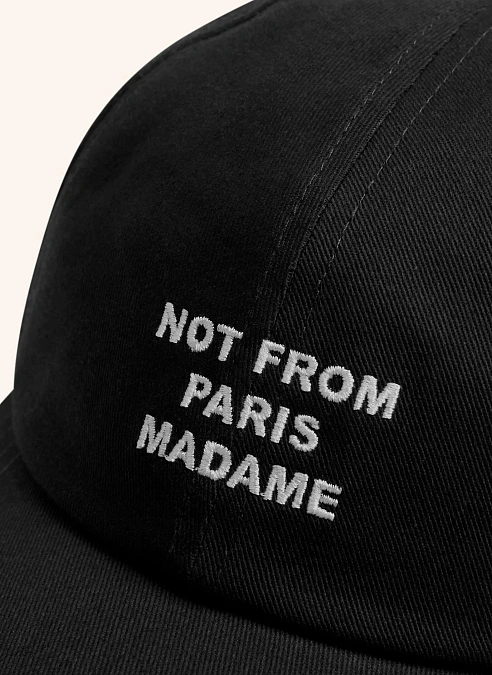 Кепка La Casquette Slogan Black