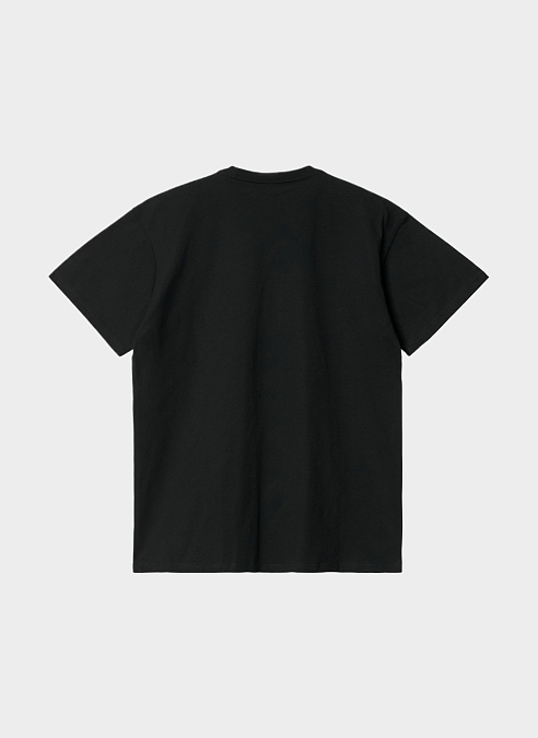 Футболка ‘S/S Chase T-Shirt’ BLACK / GOLD