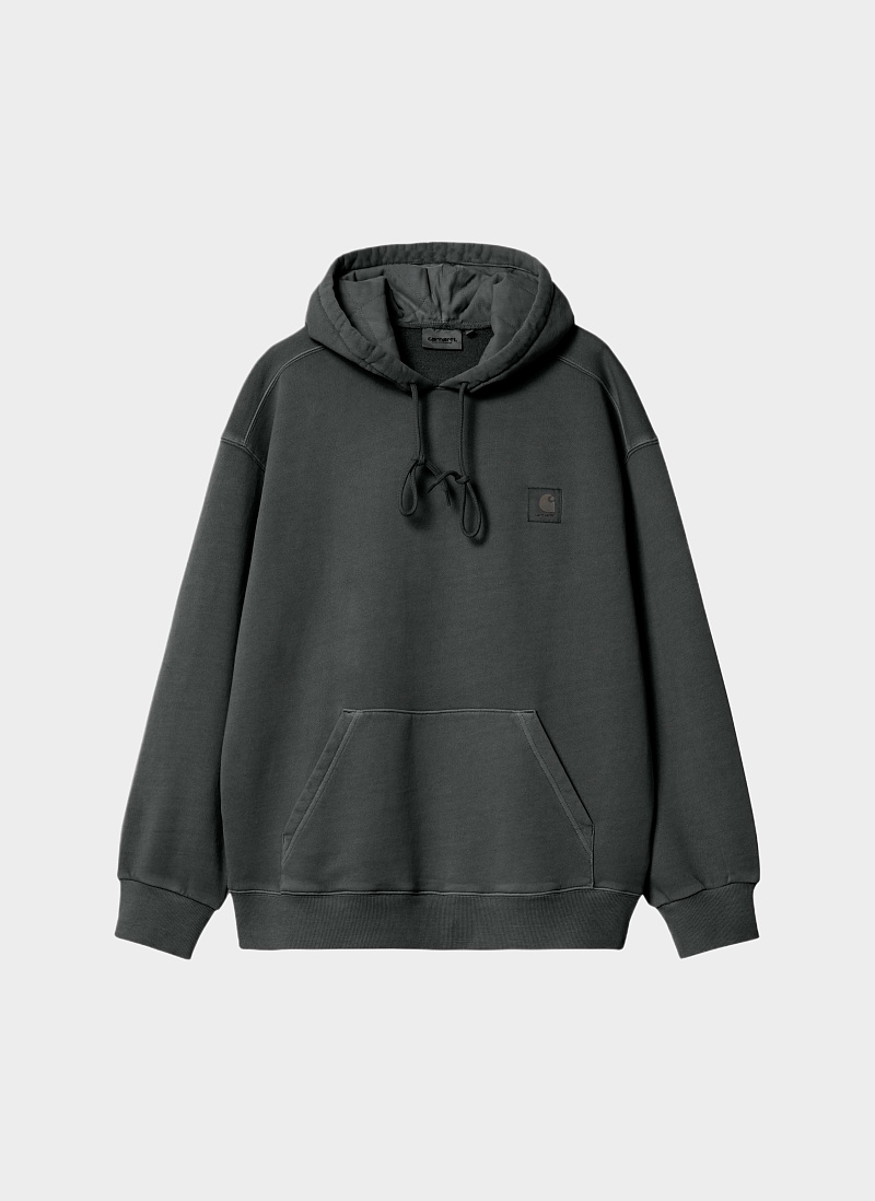 Худи ‘Hooded Nelson Sweatshirt’ Charcoal (Garment Dyed)