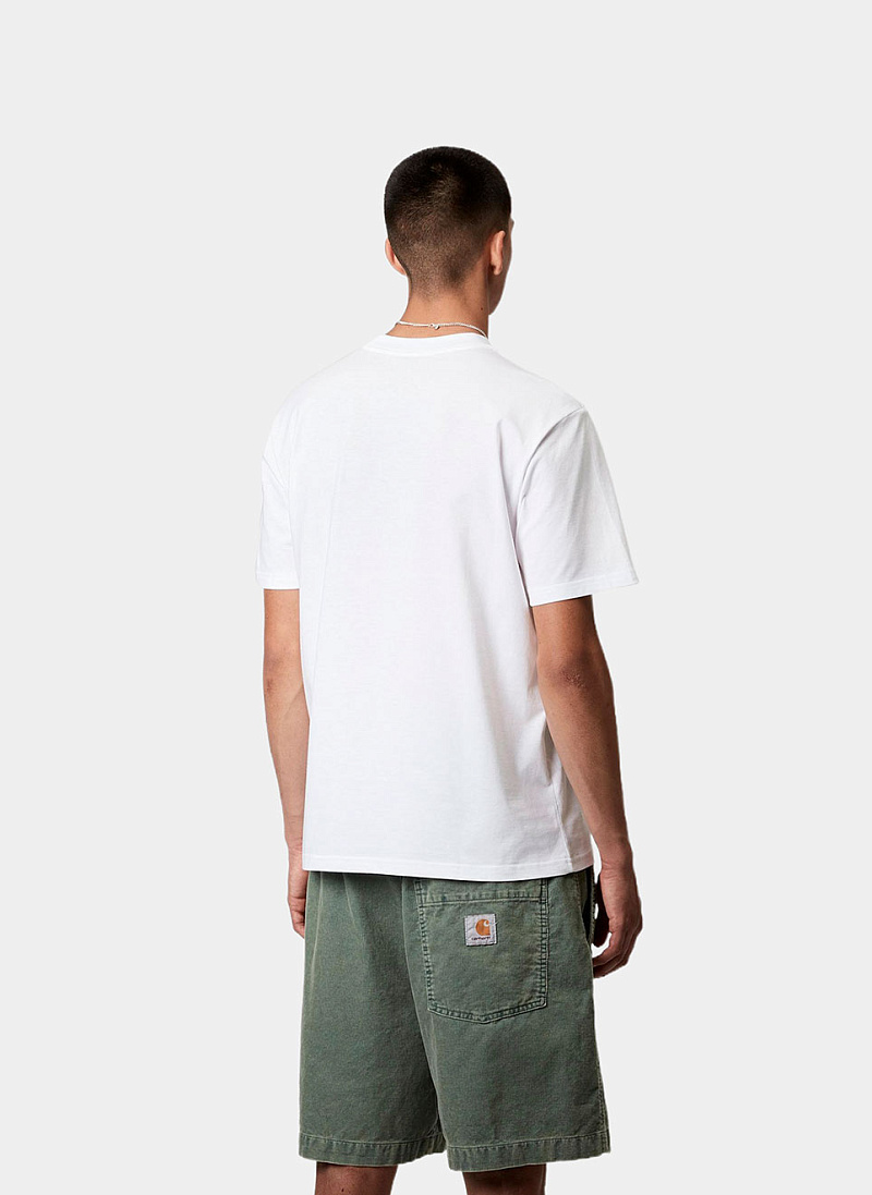 Футболка ‘S/S Precision Work T-Shirt’ WHITE