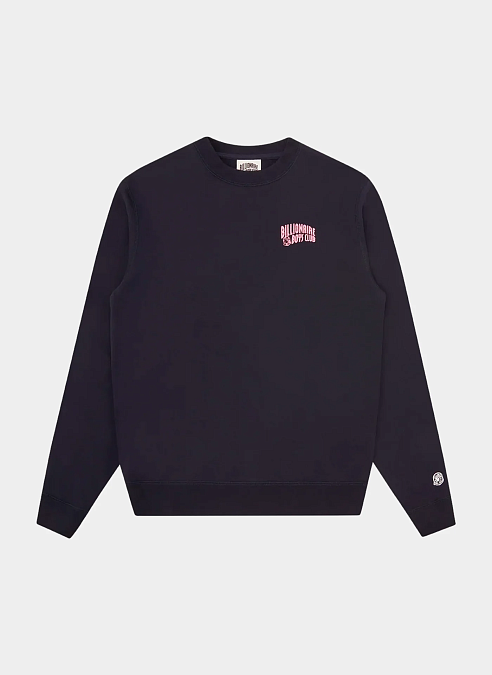 Свитшот Small Arch Logo Crewneck Navy / Pink