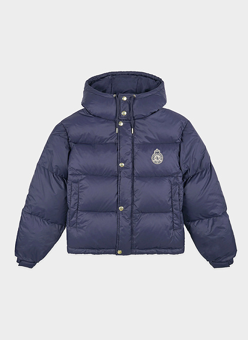 Пуховик Crown Logo Hooded Down Jacket