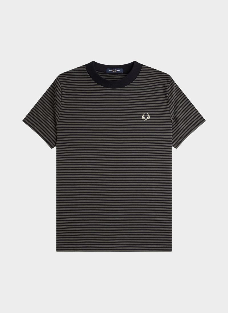 Футболка ‘Fine Stripe Heavyweight Tee’ Black