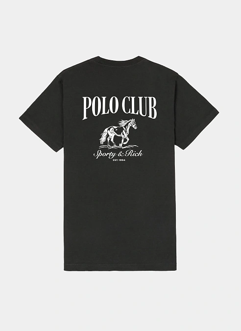 Футболка Stallion T-Shirt Faded Black
