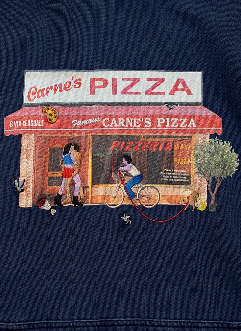 Толстовка Hot Slice Hoodie Navy