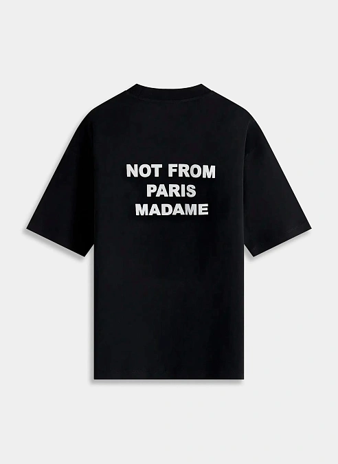  Футболка Le T-Shirt Slogan Black